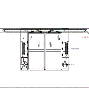 自动平移风淋门